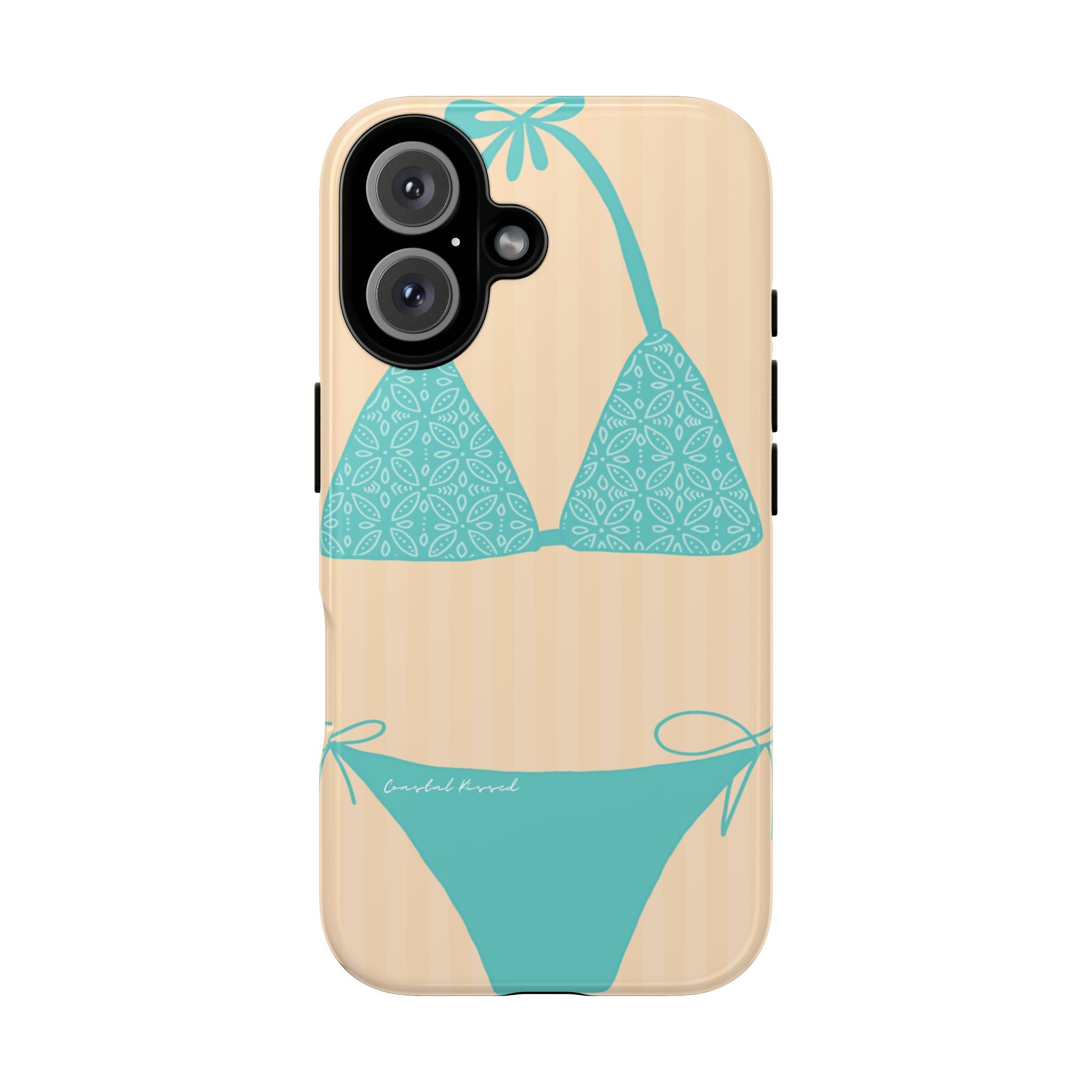 "THE KINI” - TEAL + YELLOW