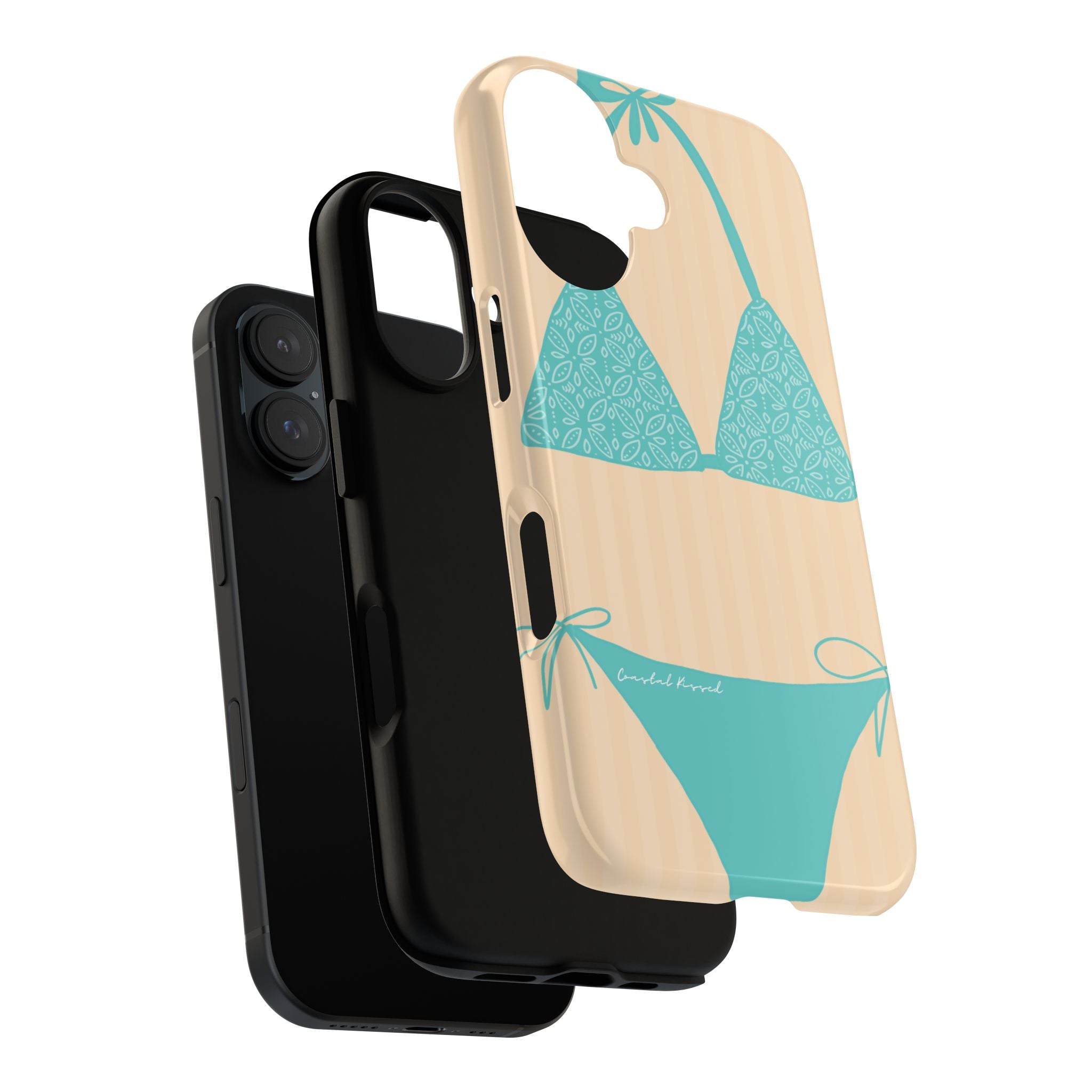 "THE KINI” - TEAL + YELLOW