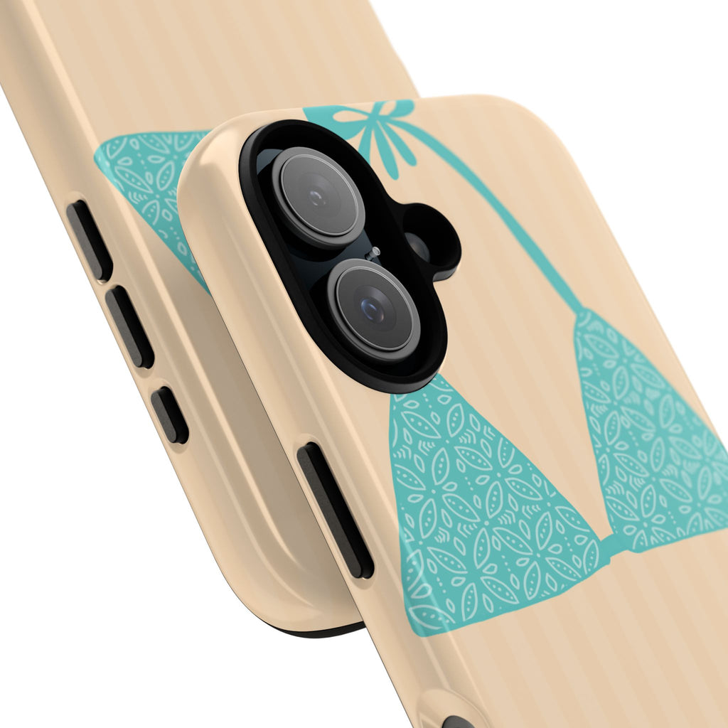 "THE KINI” - TEAL + YELLOW